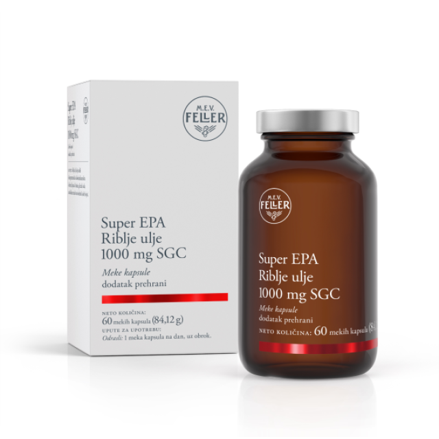 SUPER EPA RIBLJE ULJE MEKE KAPSULE  - M. E. V. FELLER